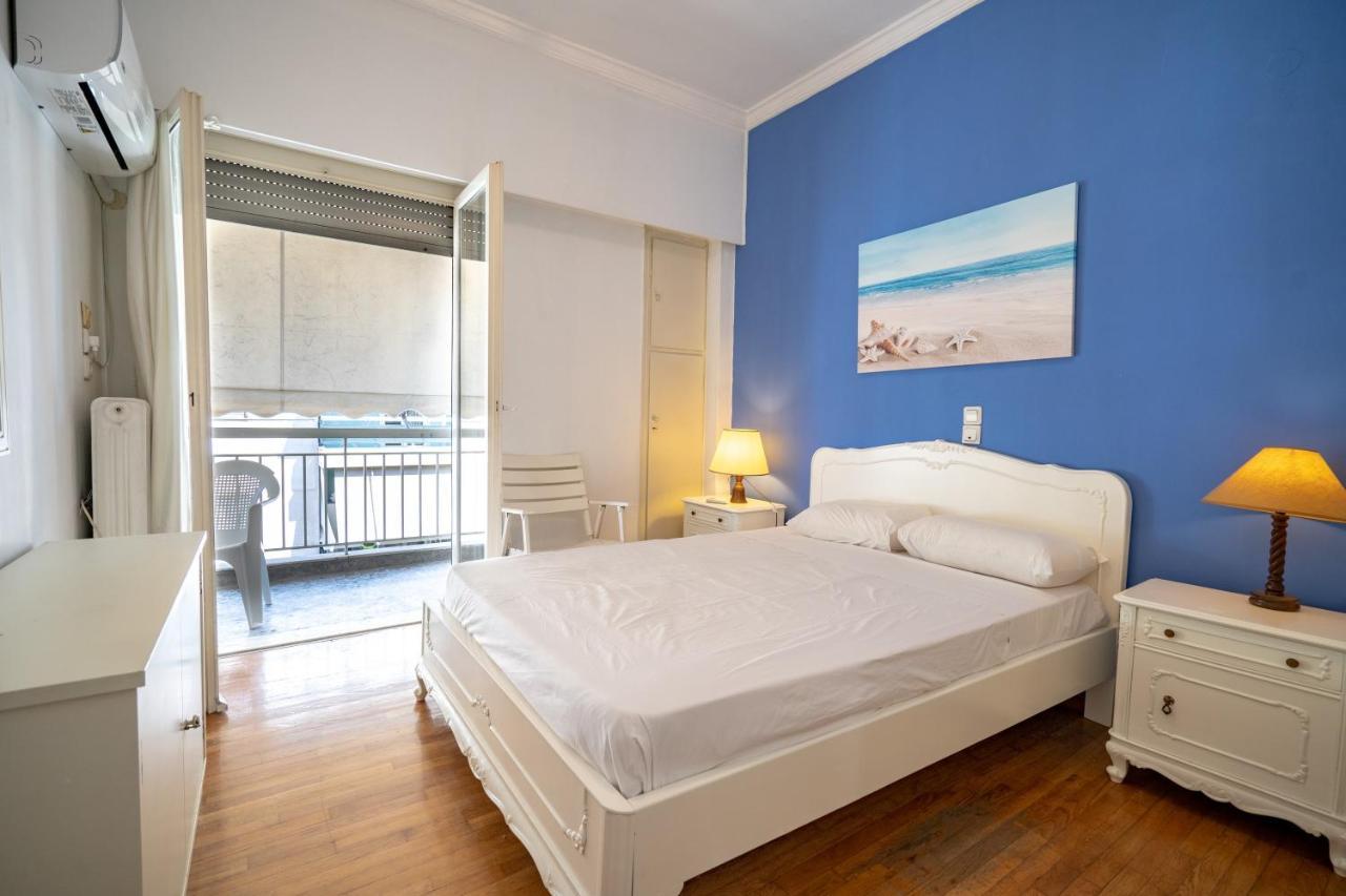 Larissa Station Metro St. 2 Bedrooms 3 Pers. Flat Athen Eksteriør billede